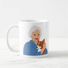 Taza De Café Perro emocional Lover Mug