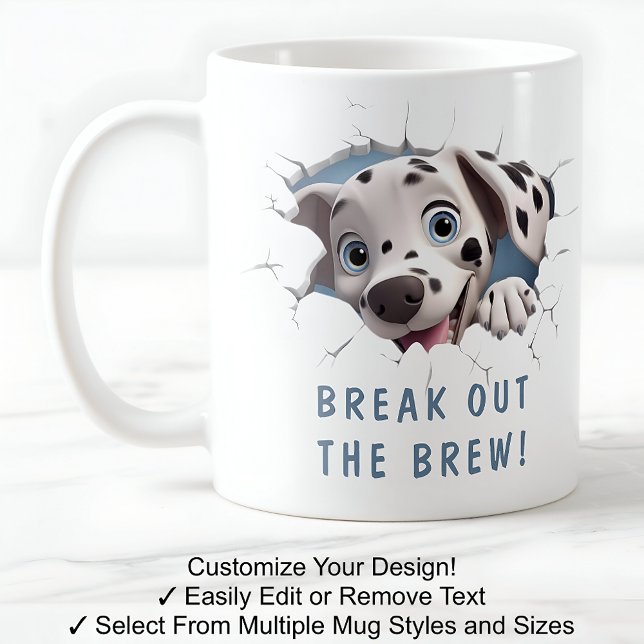 Taza De Café ¡Perro En Una Mugre! Novedad Para El Perro Lover B (Subido por el creador)