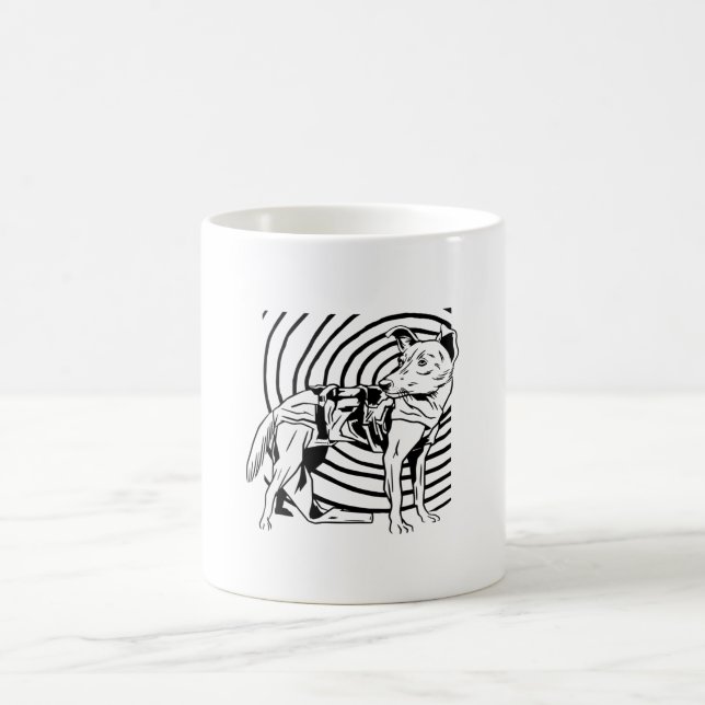 TAZA DE CAFÉ PERRO ESPACIAL LAIKA (Centro)