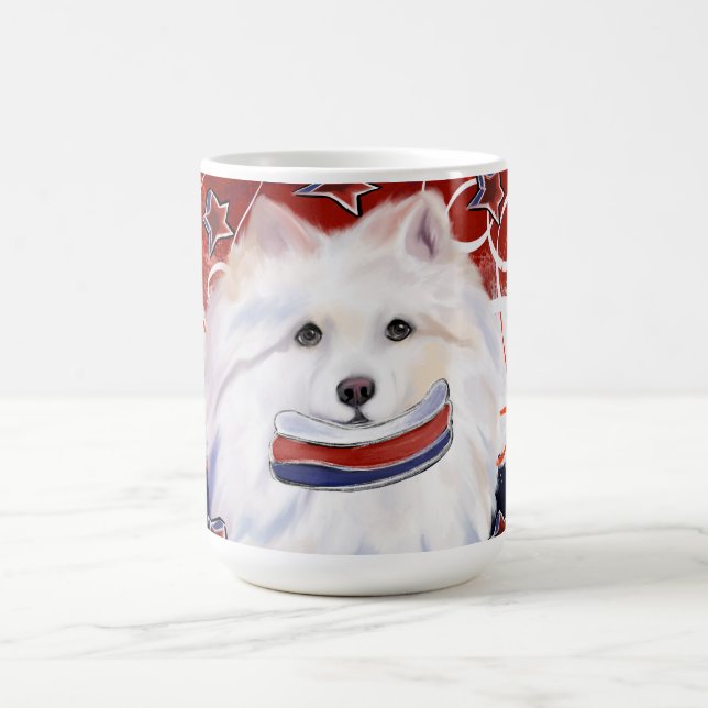 Taza De Café Perro Esquimal Americano  (Centro)