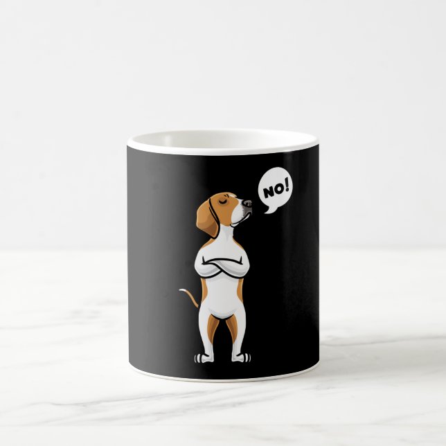 Taza De Café Perro estrafalario de Foxhound (Centro)