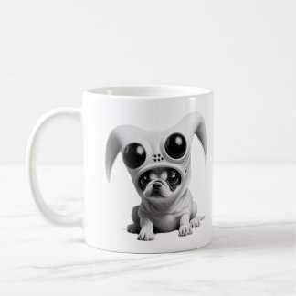 Taza De Café Perro extraño gracioso