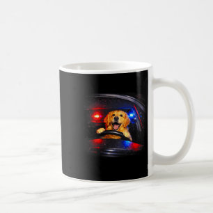 Taza De Café perro golden retriever conduciendo meme perro cond