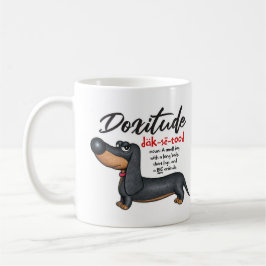 Taza De Café Perro gracioso lindo Dachshund