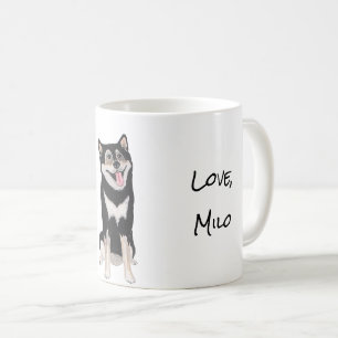 Taza De Café Perro Husky/Malamute