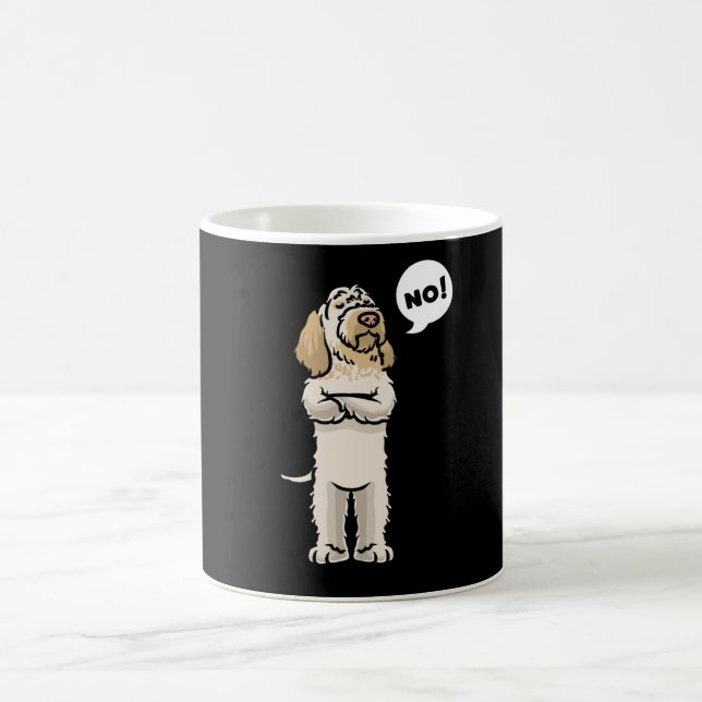 Taza De Café Perro Italiano de la espinona (Centro)