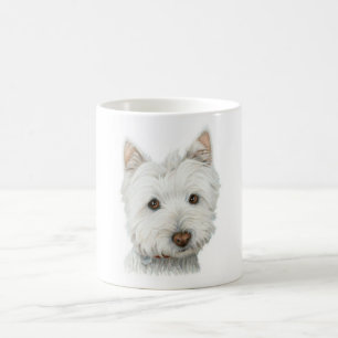 Taza De Café Perro lindo de Westie