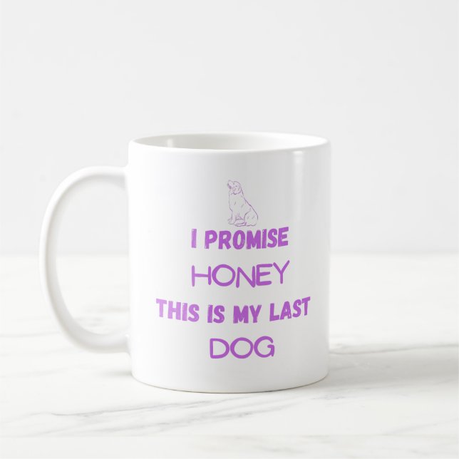 Taza De Café Perro Lover Café Mug - Padre Mascota gracioso de " (Izquierda)