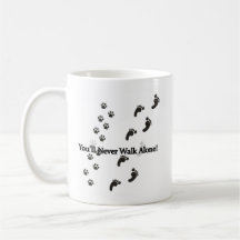 Perro Lover Mug | Nunca Caminar Por El Café Mug |