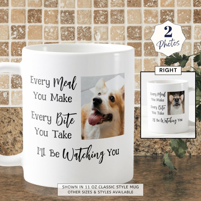 Taza De Café Perro Lover Perro Divertido diciendo dos fotos (Subido por el creador)