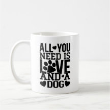 Perro Lovers Mug | Regalo de los amantes del perro