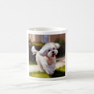 Taza De Café Perro maltés