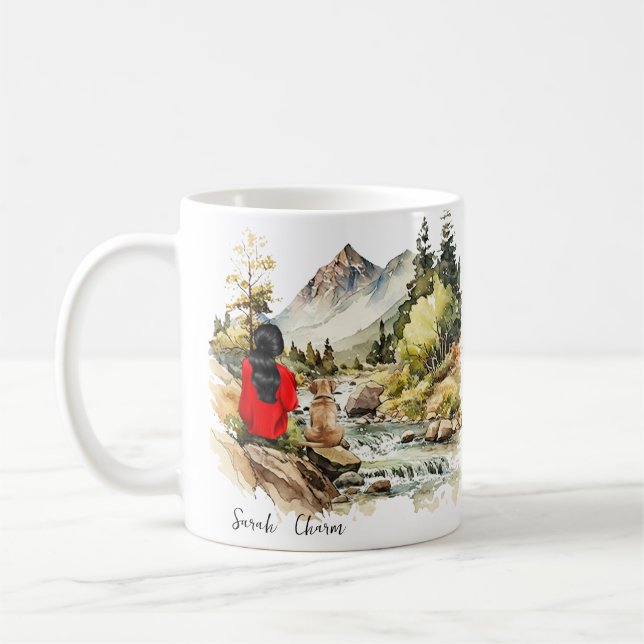 Taza De Café Perro Mamá (Izquierda)