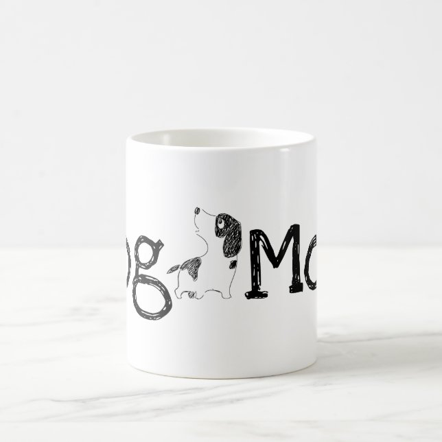 Taza De Café Perro Mamá (Centro)