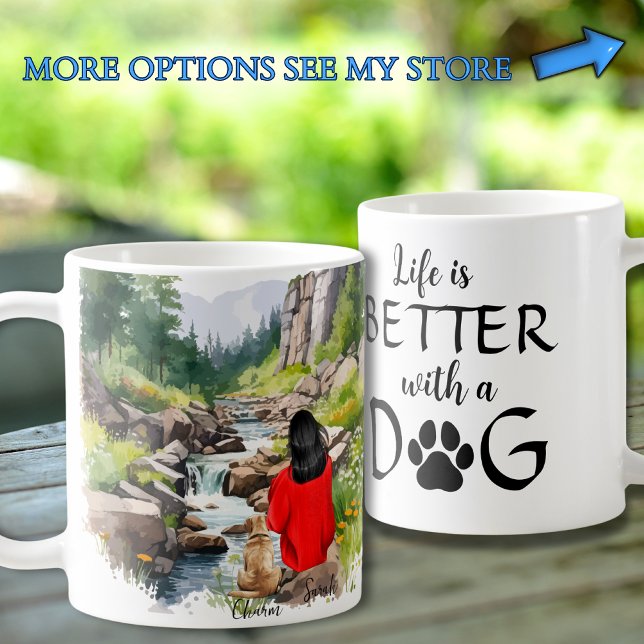 Taza De Café Perro Mamá (Subido por el creador)