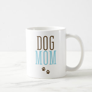 Taza De Café Perro, mamá.