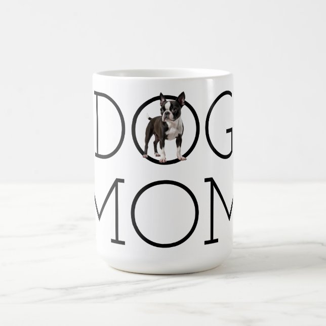 Taza De Café Perro Mamá Boston Terrier (Centro)