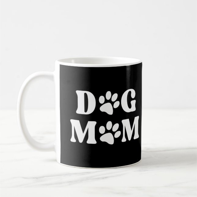 Taza De Café Perro mamá tazón de café (Izquierda)