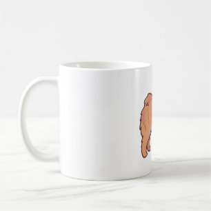 Taza De Café perro mastín tibetano Mágico