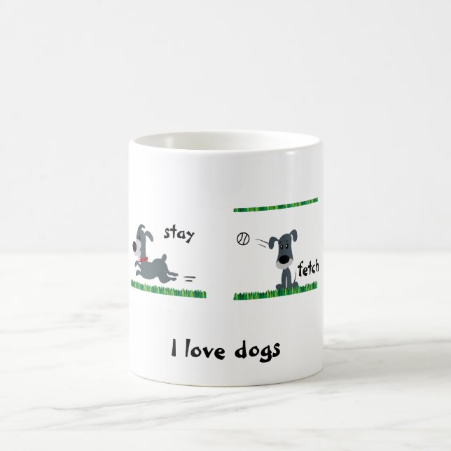 Taza De Café Perro mojado (Centro)