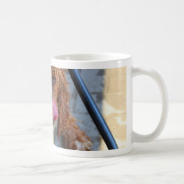 Taza De Café Perro mojado con un plátano