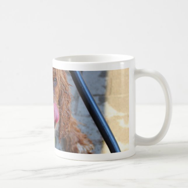 Taza De Café Perro mojado con un plátano (Derecha)