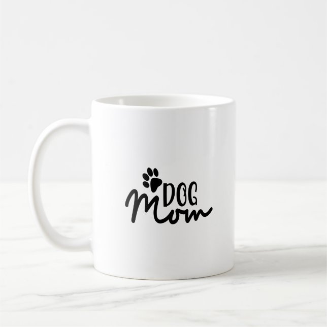 Taza De Café Perro Mom-Funny (Izquierda)