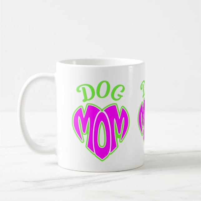 Taza De Café Perro Mom Mug (Izquierda)