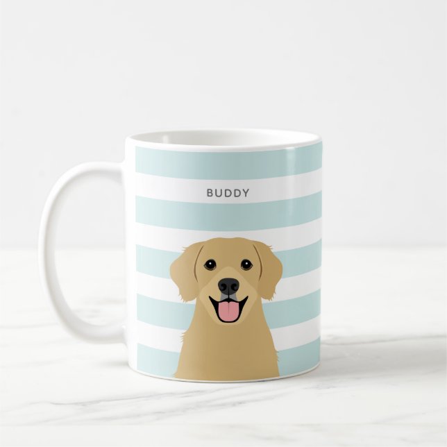 Taza De Café Perro Mugs (Izquierda)