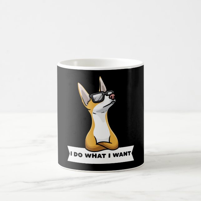Taza De Café Perro obstinado de Podenco (Centro)