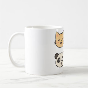 Taza De Café Perro, panda, koala