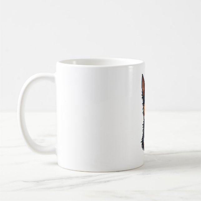 Taza De Café Perro para amantes de las mascotas (Izquierda)