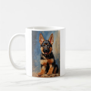 Taza De Café Perro pastor alemán