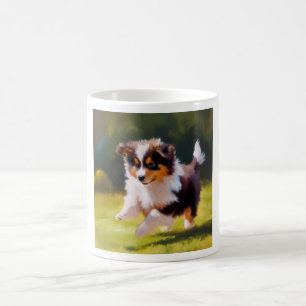 Taza De Café Perro pastor americano en miniatura