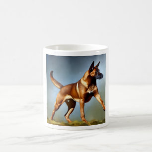 Taza De Café Perro pastor belga de Malinois