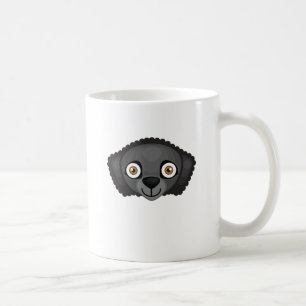 Taza De Café perro perdiguero Rizado-haired