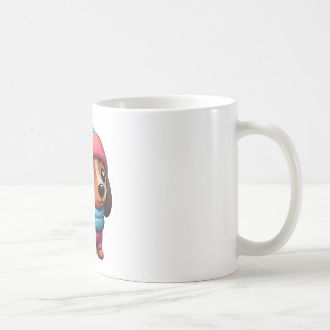 Taza De Café Perro perro mascota perro perro perro mawdock perr (Derecha)