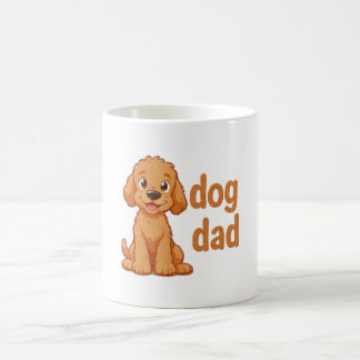 Taza De Café Perro perro perro papá peluche con perro lindo
