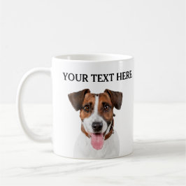 Taza De Café Perro Personalizado Cara Nombre Pet Lover Propieta