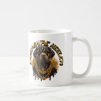 Taza De Café Perro personalizado con cara de cara de perro: fot