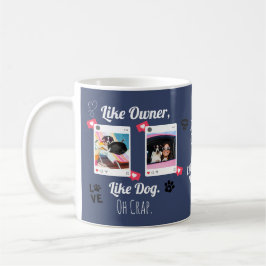 Taza De Café Perro personalizado Lover Mug | Regalo fotográfico