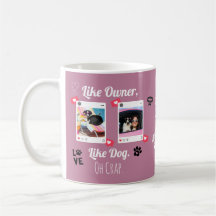 Perro personalizado Lover Mug | Regalo fotográfico