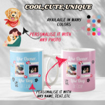 Perro personalizado Lover Mug | Regalo fotográfico