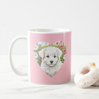 Taza De Café Perro picante Corazón de Perro Perro Perro Trapo R