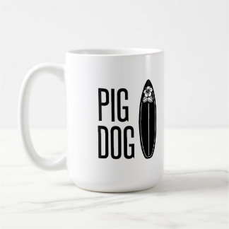 TAZA DE CAFÉ PERRO PIG