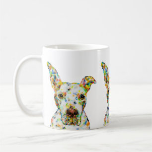 Taza De Café Perro Pitbull 11 oz.Taza
