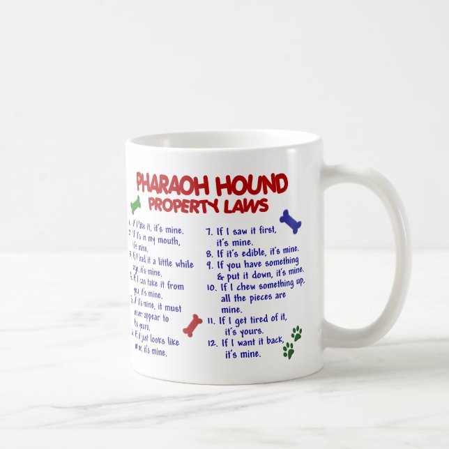 TAZA DE CAFÉ PERRO PL2 DEL PHARAOH (Derecha)