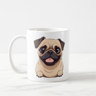 Taza De Café Perro pug