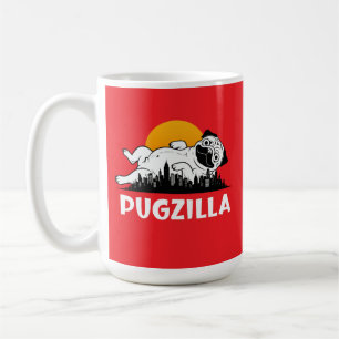 Taza De Café Perro Pug Divertido