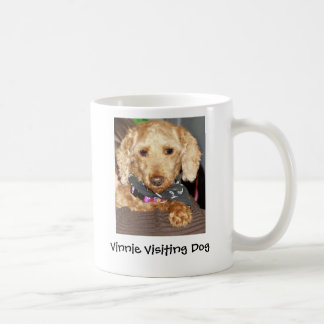 Taza De Café Perro que visita de Vinnie